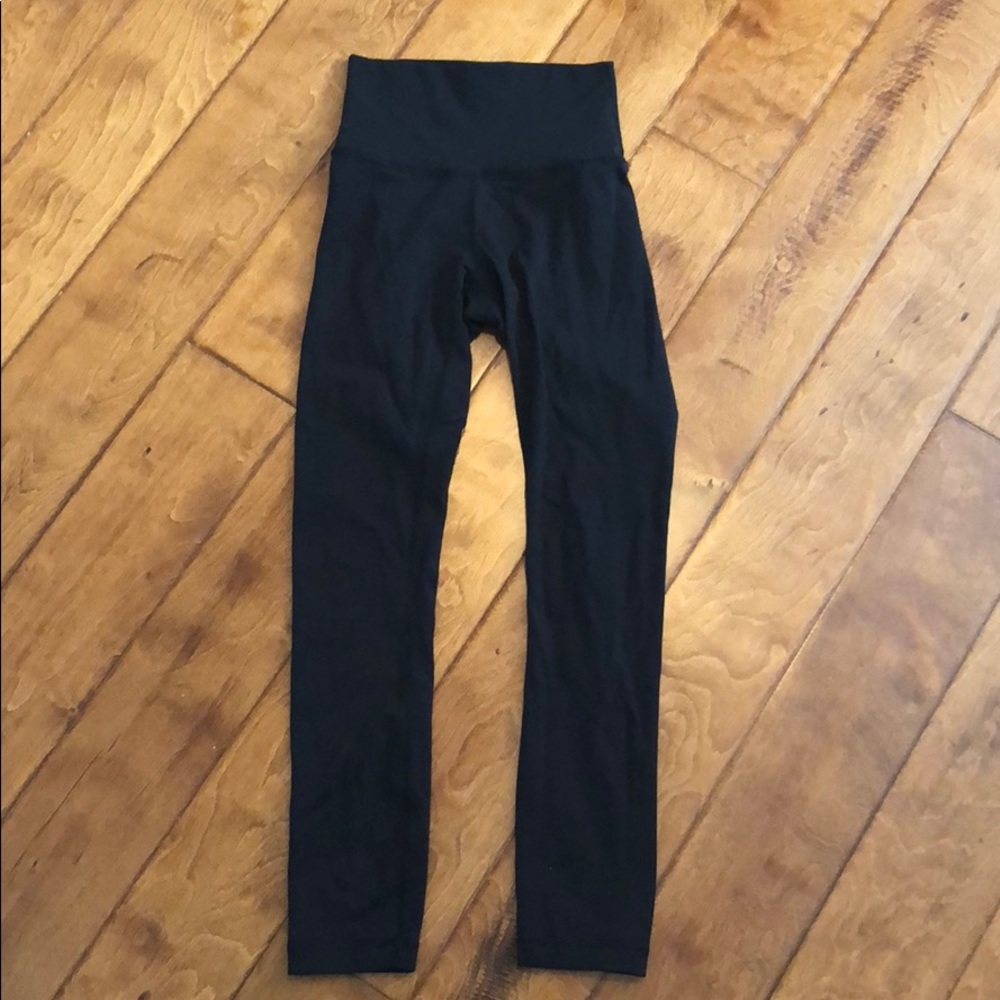 Black high waisted leggings